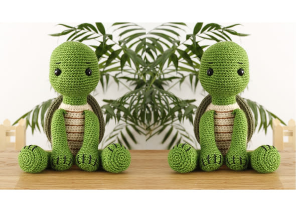 Tartaruga Amigurumi Receita Grátis