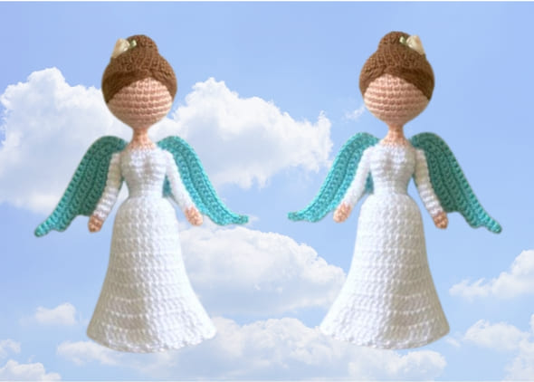 Anjo Amigurumi Receita Grátis