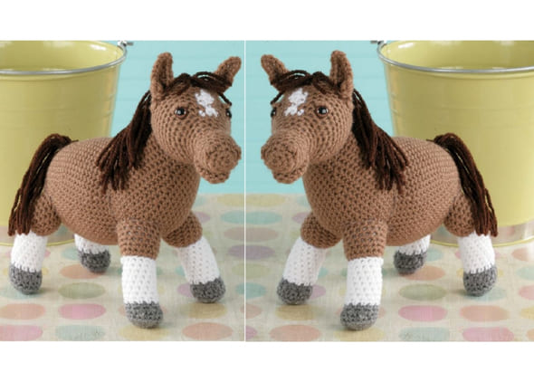 Cavalo Amigurumi Receita Grátis