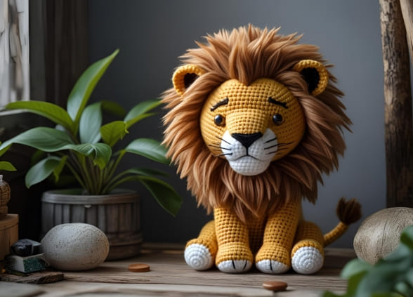 leão-amigurumi-receita
